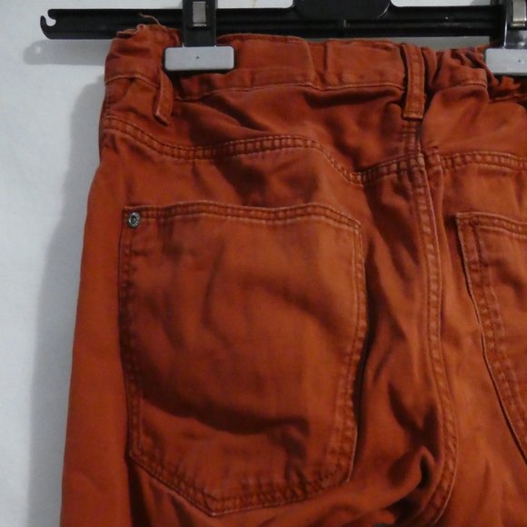 H&M Slim Fit, 11-12 years rusty / orange denim, GUC - Picture 10 of 15